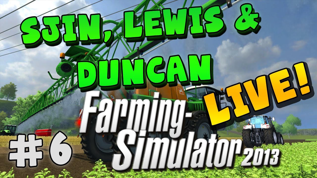 Yogscast Farming Sim Livestream highlights with Sjin, Lewis and Duncan #6