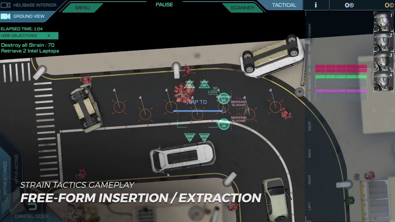 Strain Tactics Gameplay #5: Free-form Insertion / Extraction