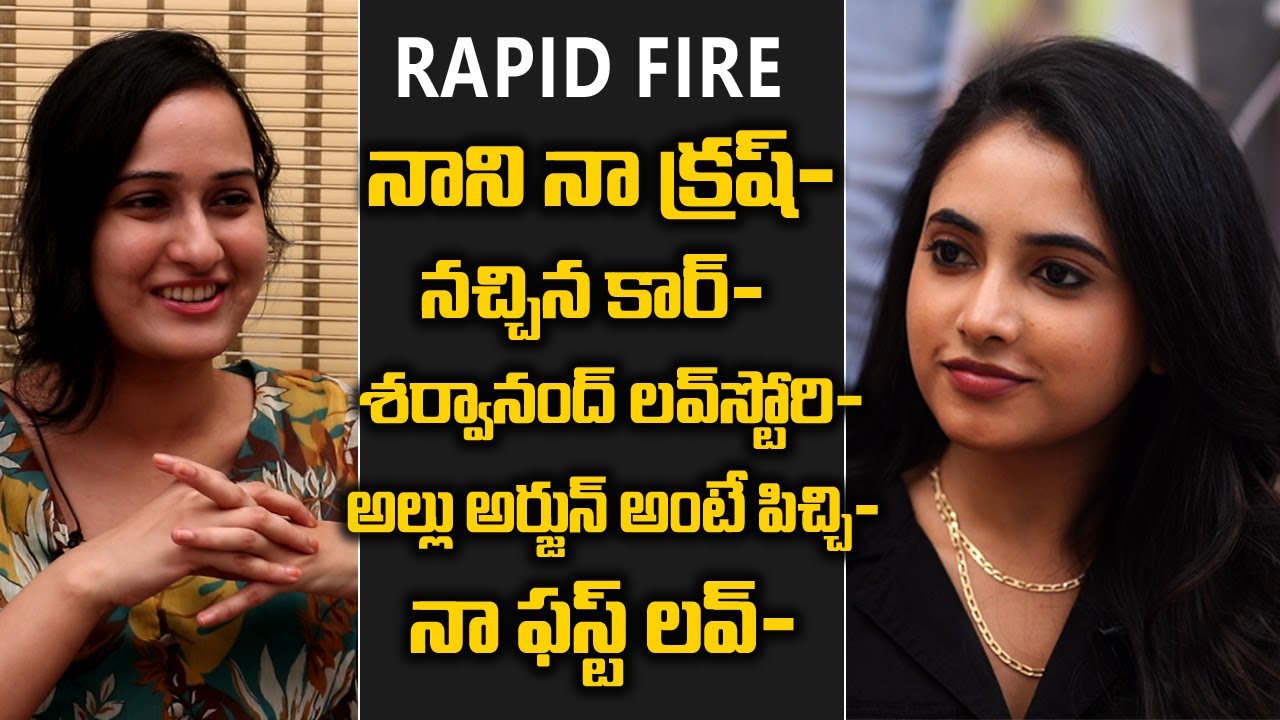 Sreekaram Actress Priyanka Arul Mohan Rapid Fire With Anchor Ramya | Priyanka Arul Mohan Interview