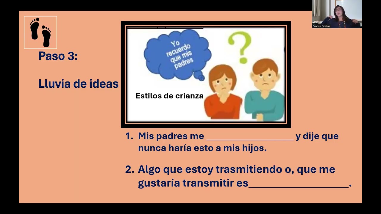 Comp.1.3 Estilos de Crianza Programa Criando Familias, Puentes de Esperanza