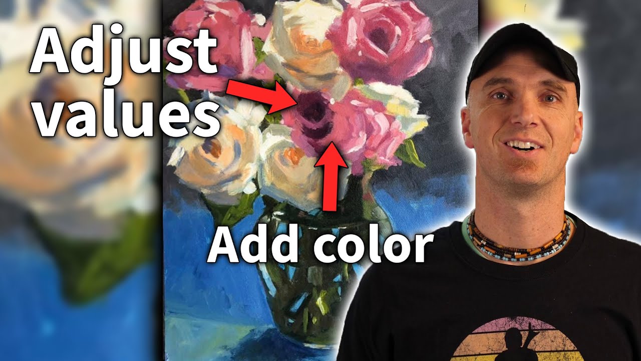 Professional Acrylic Painter Critiques YOUR Paintings #3!