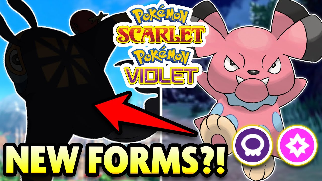 NEW REGIONAL FORMS RIDDLED! This is BIG! Pokemon Scarlet and Violet Riddler Breakdown!