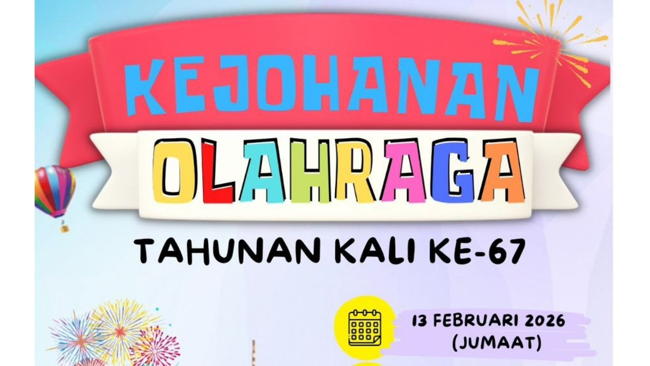 MAJLIS PERASMIAN KEJOHANAN OLAHRAGA TAHUNAN SK SERI INDERA KALI KE 67 2026