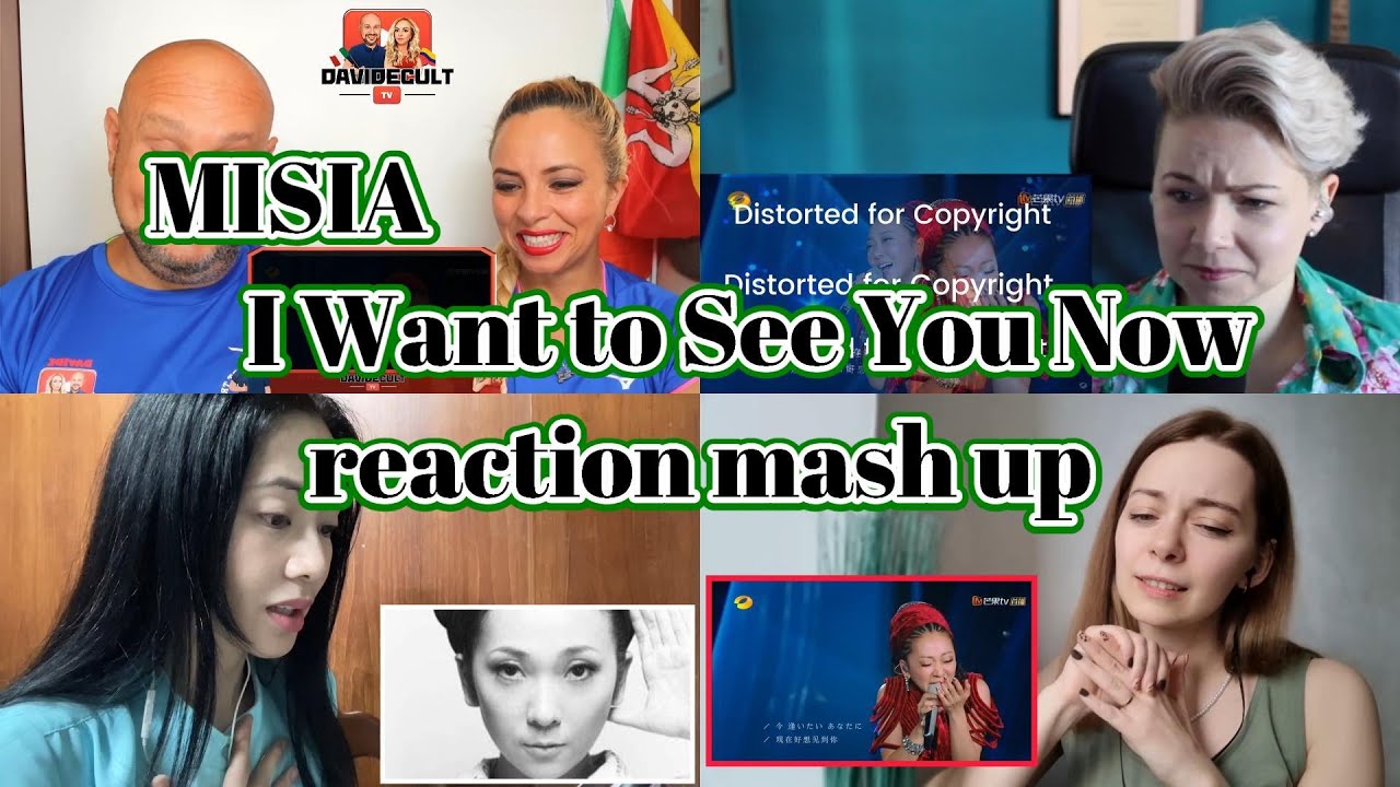 MISIA　I Want to See You Now　Reaction Mash Up!