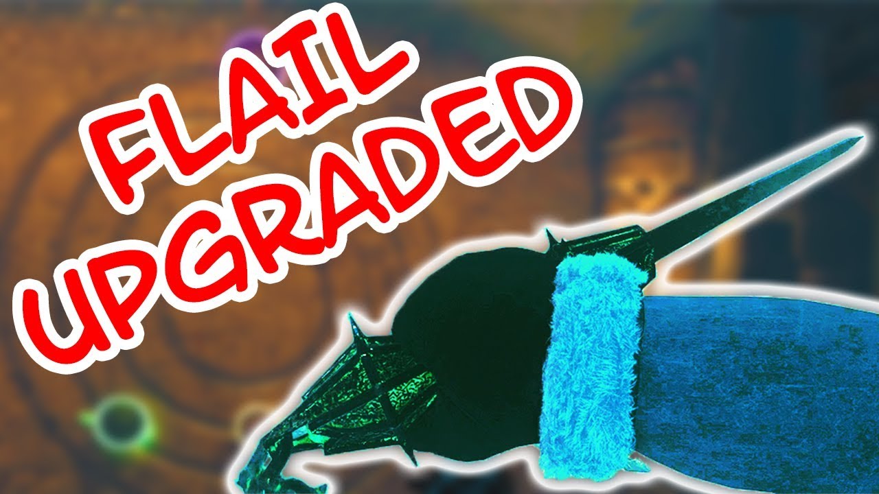 HOW TO UPGRADE THE FLAIL IN THE FROZEN DAWN (DLC 4 WW2 ZOMBIES)