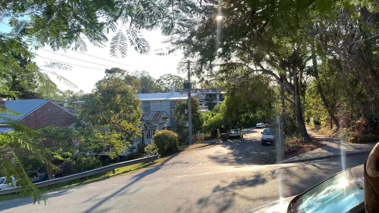 Evening walk through Indooroopilly, Brisbane, QLD