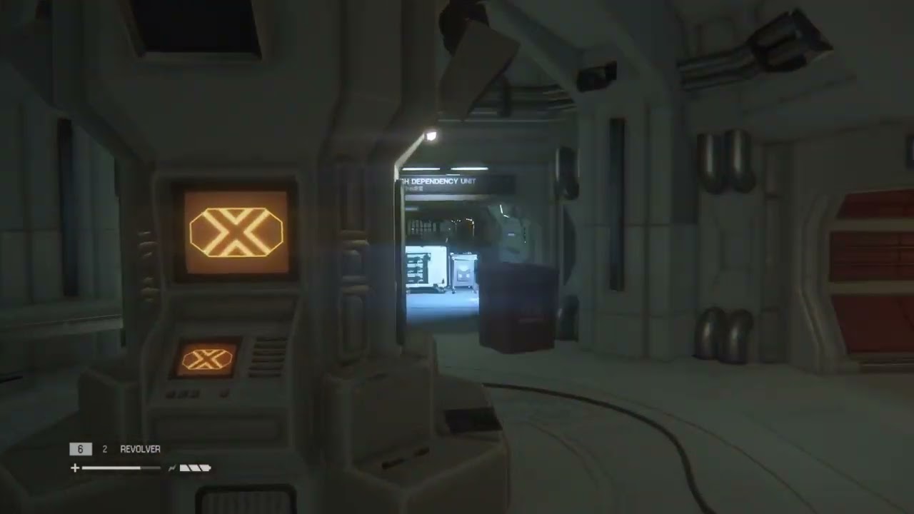 alien isolation: escaping the medical wing.