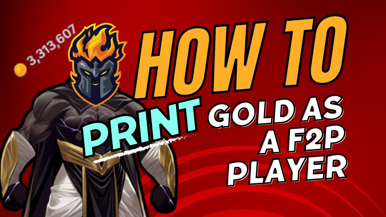 Idle MMO - How To Print Gold As F2P Player