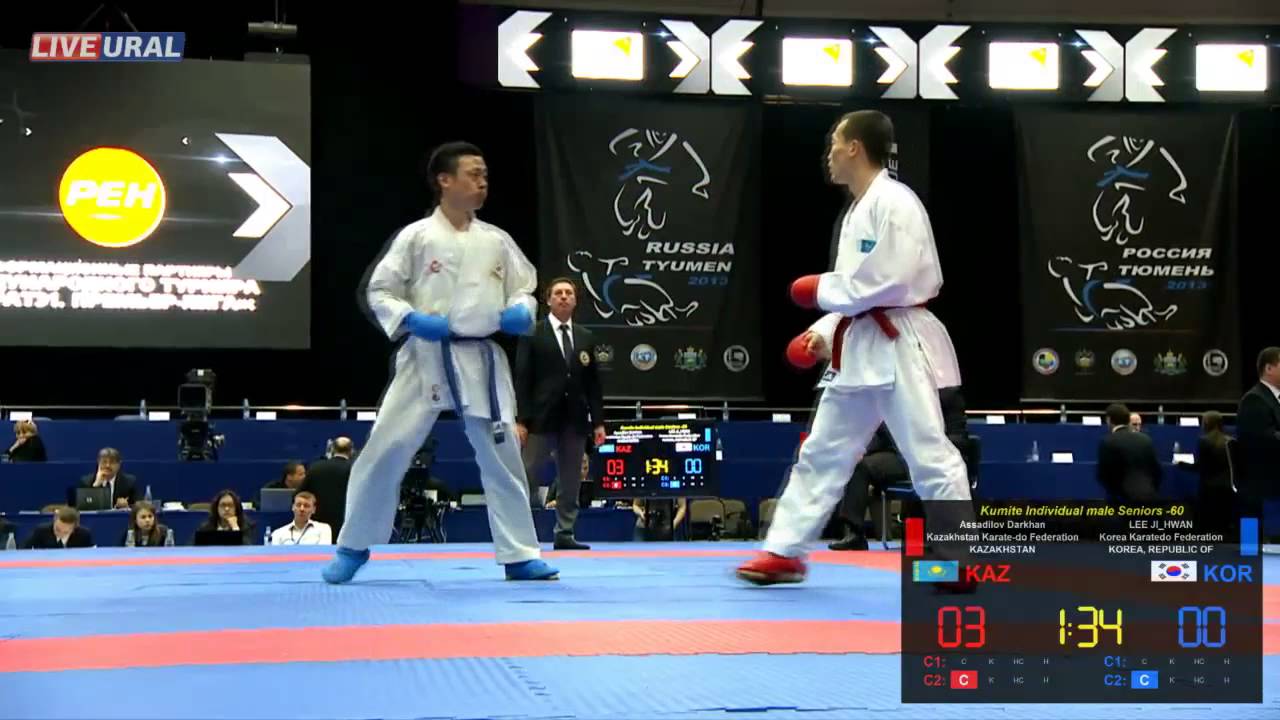 Karate1 Premier League, Tyumen 2013 Kumite Individual male Seniors -60