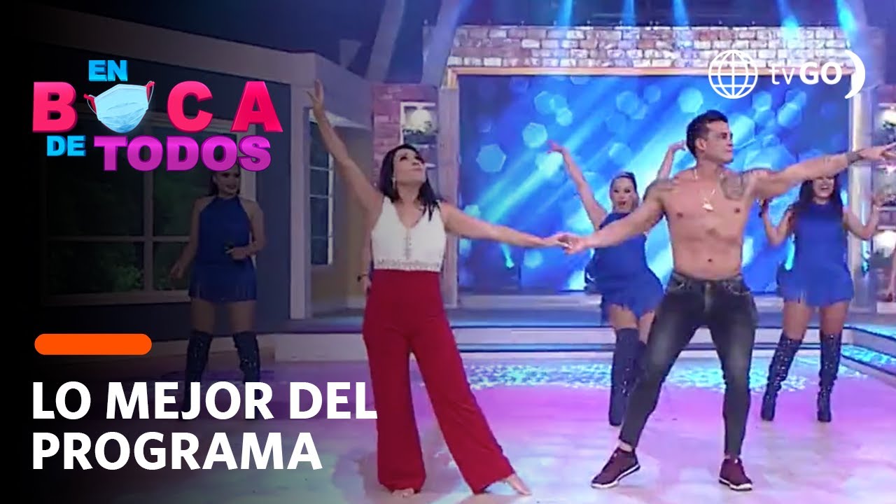 En Boca de Todos: Tula Rodríguez le enseñó a Pamela Franco a bailar Lambada