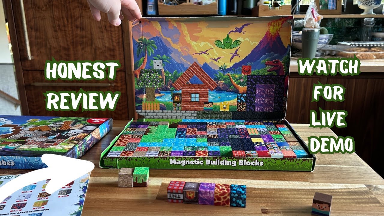 Honest Review  -  Magneverse 150 PCS Magnetic Blocks with Light Blocks