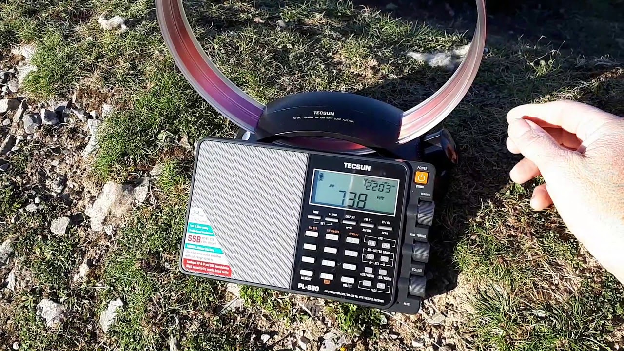 Prueba Antena OM Tecsun AN-200 / MW Test