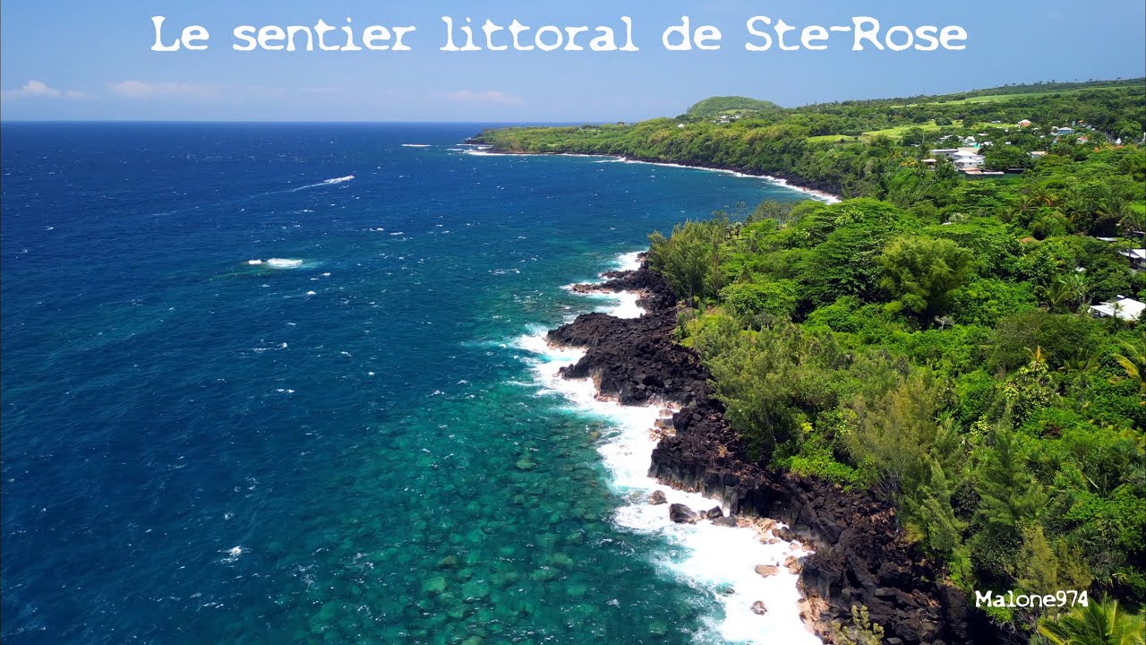 MN3P - Sentier littoral de Sainte Rose : du port  jusqu'à la Cayenne, La Réunion 😍🇷🇪