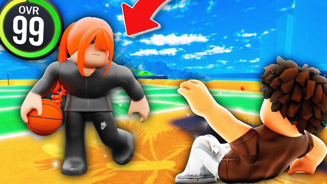 I TOOK OVER The PARK With The *NEW* BEST Build in Roblox Playground Basketball...