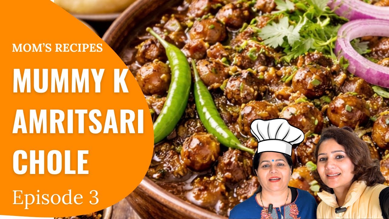 Mummy ki SPECIAL AMRITSARI CHOLE RECIPE AND HOMEMADE CHOLE MASALA | Anissha & Adira Vlogs Ep-3