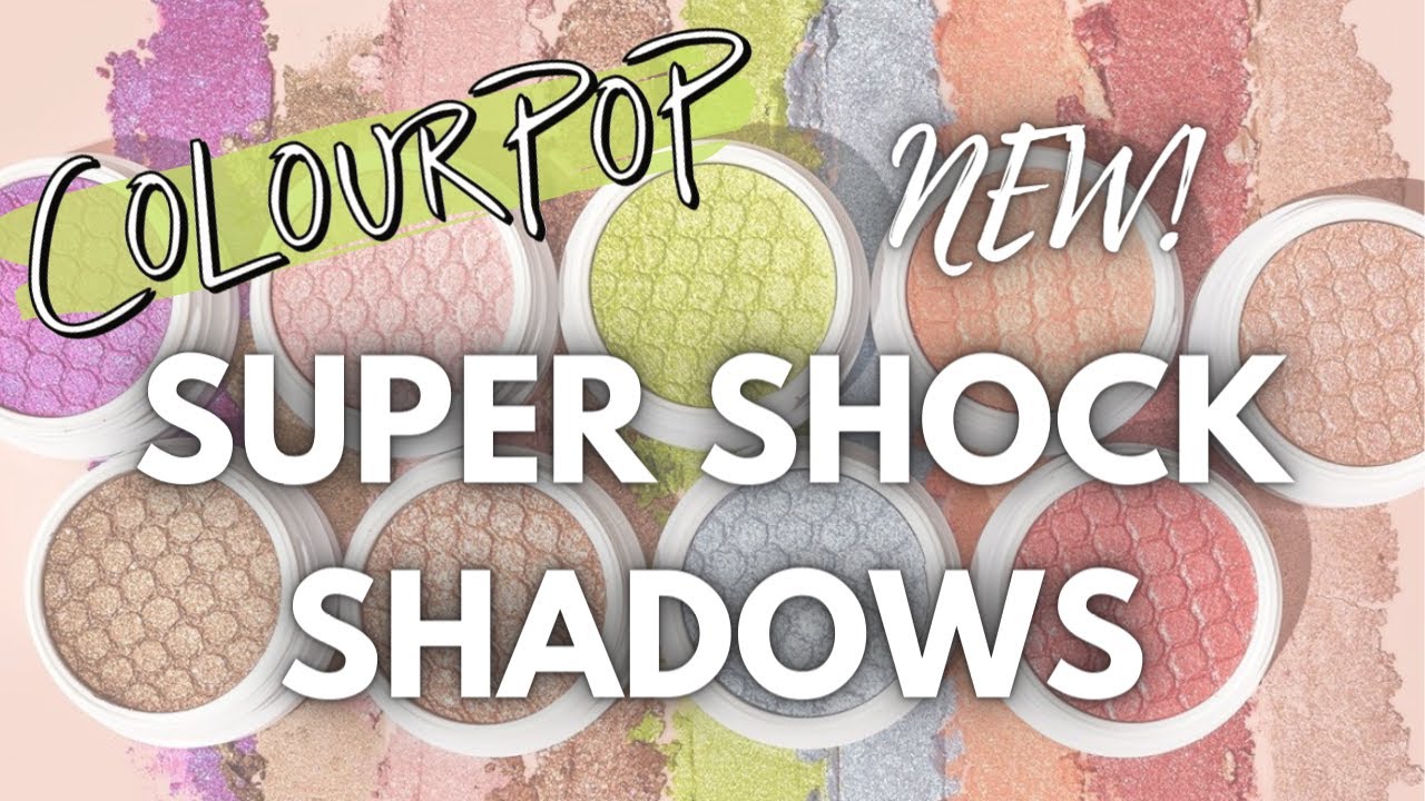 9 NEW ColourPop Super Shock Shadows! | Swatches + Comparisons