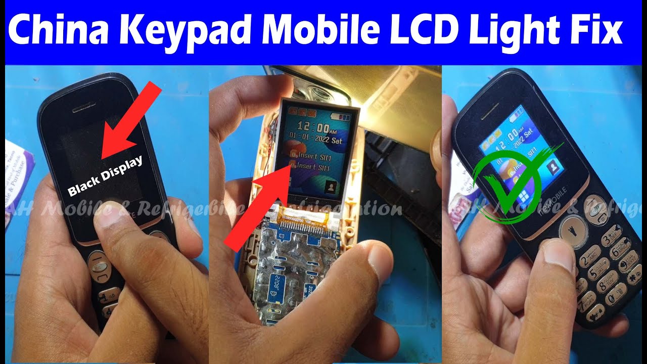 China Keypad Mobile LCD Display Light Jumper Problem Solution | meMobile Magic Power