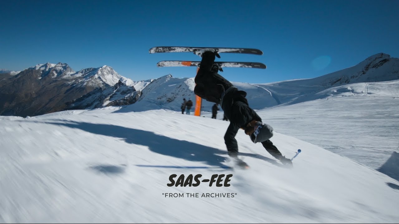 Skiing at Saas-Fee | Gus Kenworthy & Bobby Brown | GoPro