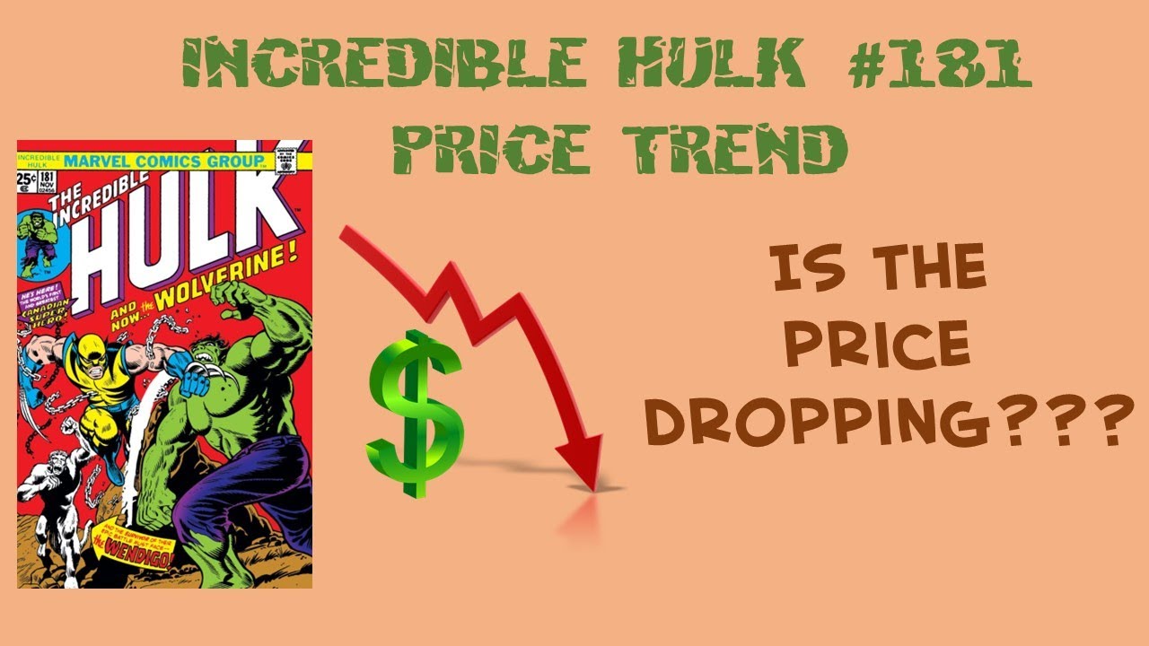 Incredible Hulk #181 Price Analysis - Are we seeing a correction?