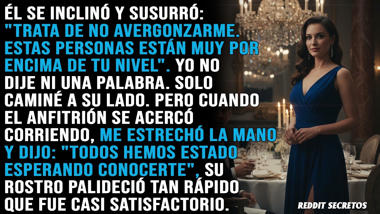 Me dijeron que me quedara callada en la cena de la mansión, hasta que todos me defendieron.