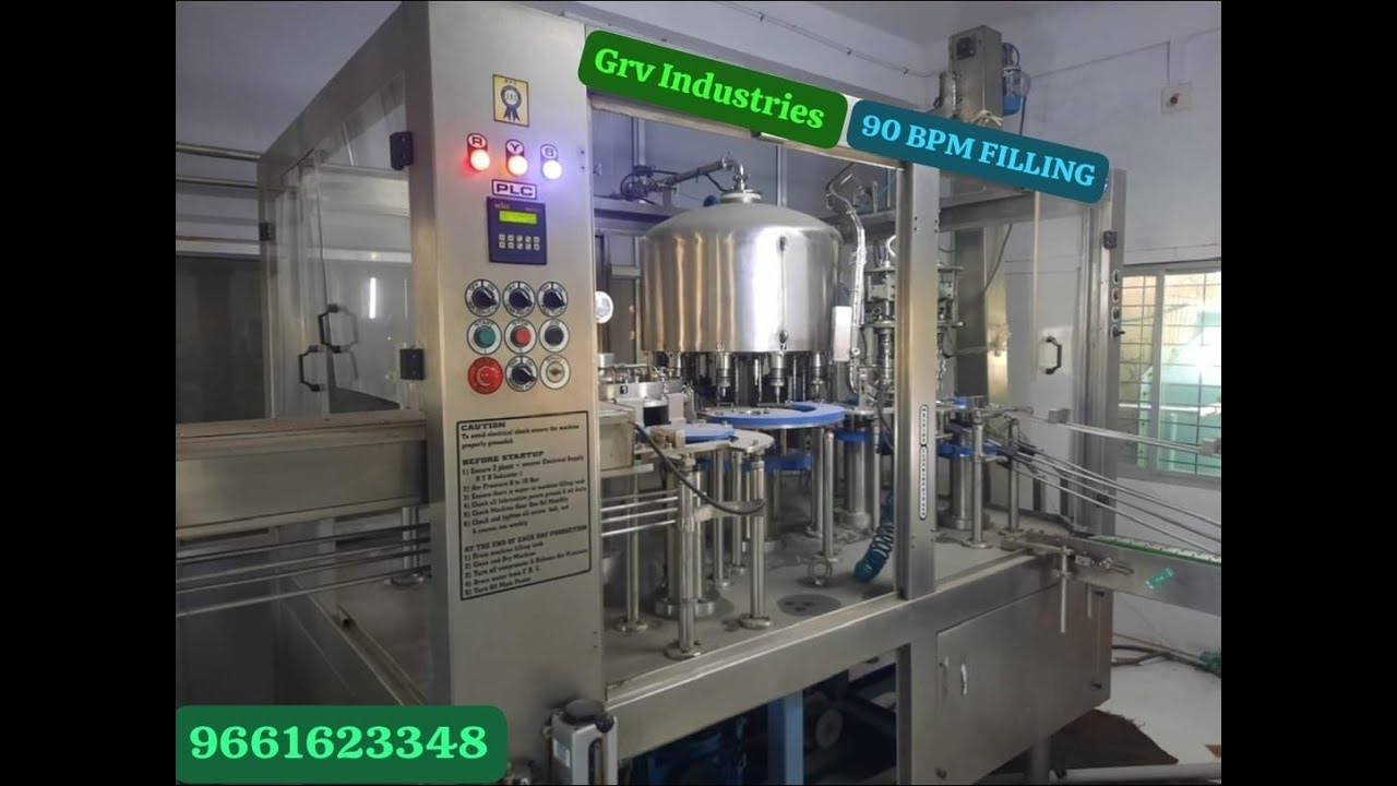 1 ltr. Bottling Plant MINERAL WATER PLANT