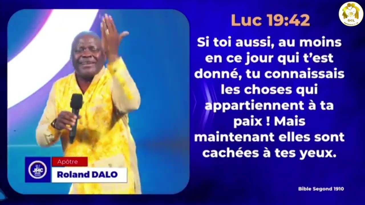 DIEU VOUS OUVRIRA UNE PORTE| APÔTRE ROLAND DALO| LA CONSCIENCE FACE AUX PORTES OUVERTES| JOSEPH