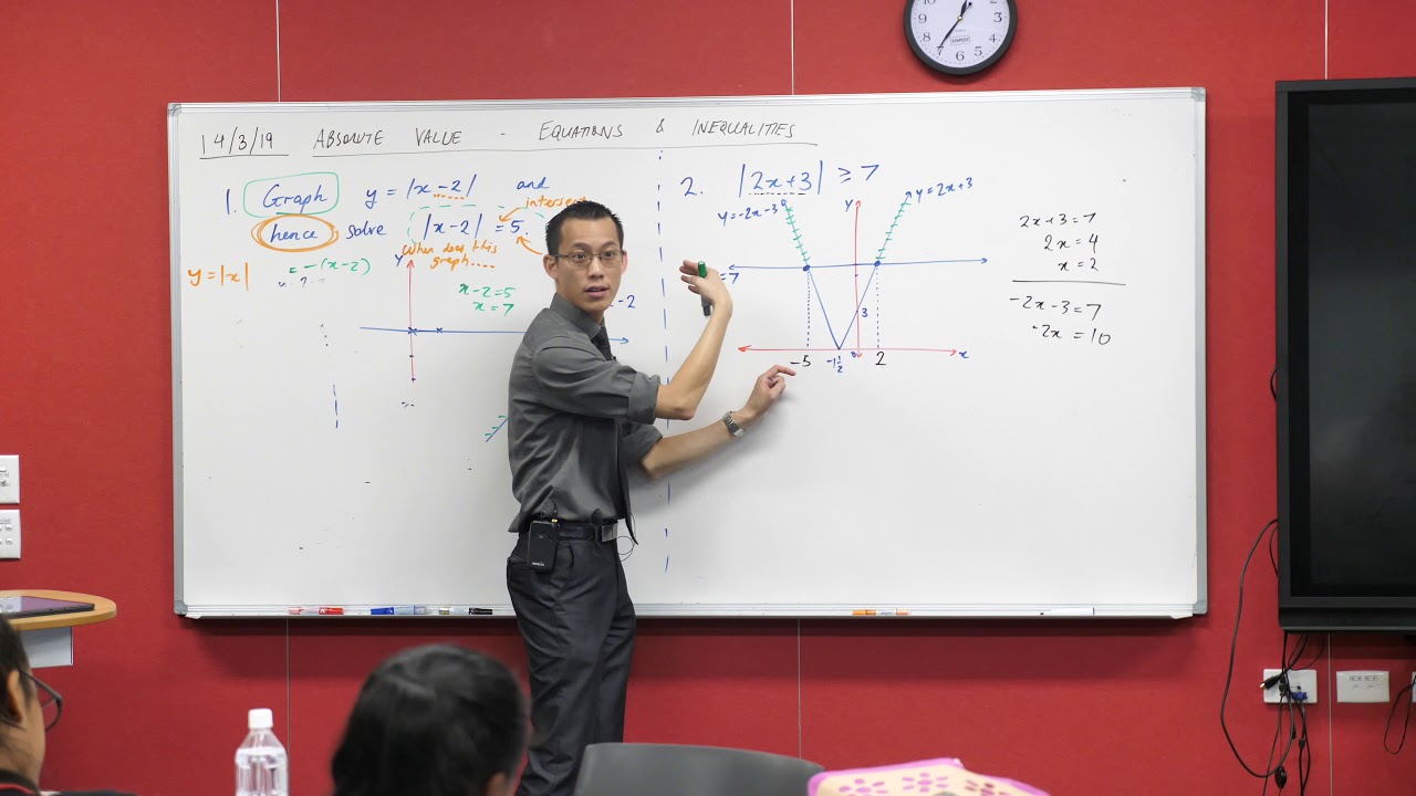 Absolute Value Equations & Inequalities (3 of 4: Separate intervals)