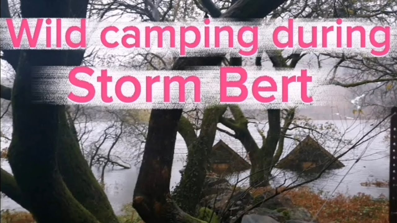 We met Clair from Wild Bear, wild camping during  Storm Bert in Snowdonia #wildcamping #Mercedes