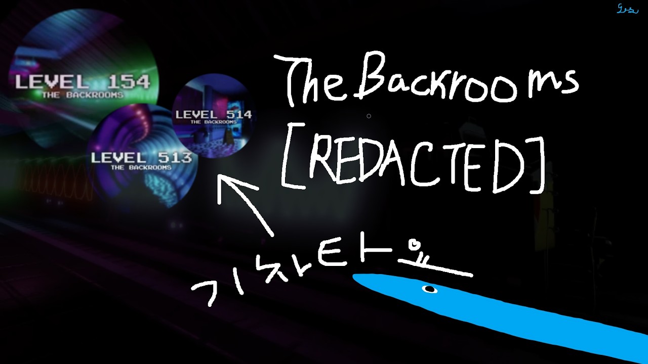 The Backrooms [REDACTED] Level 154 네온 익스프레스 | The Neon Express