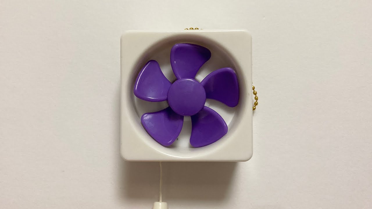 【 Fan 】Insanely spinning toy ventilation fan