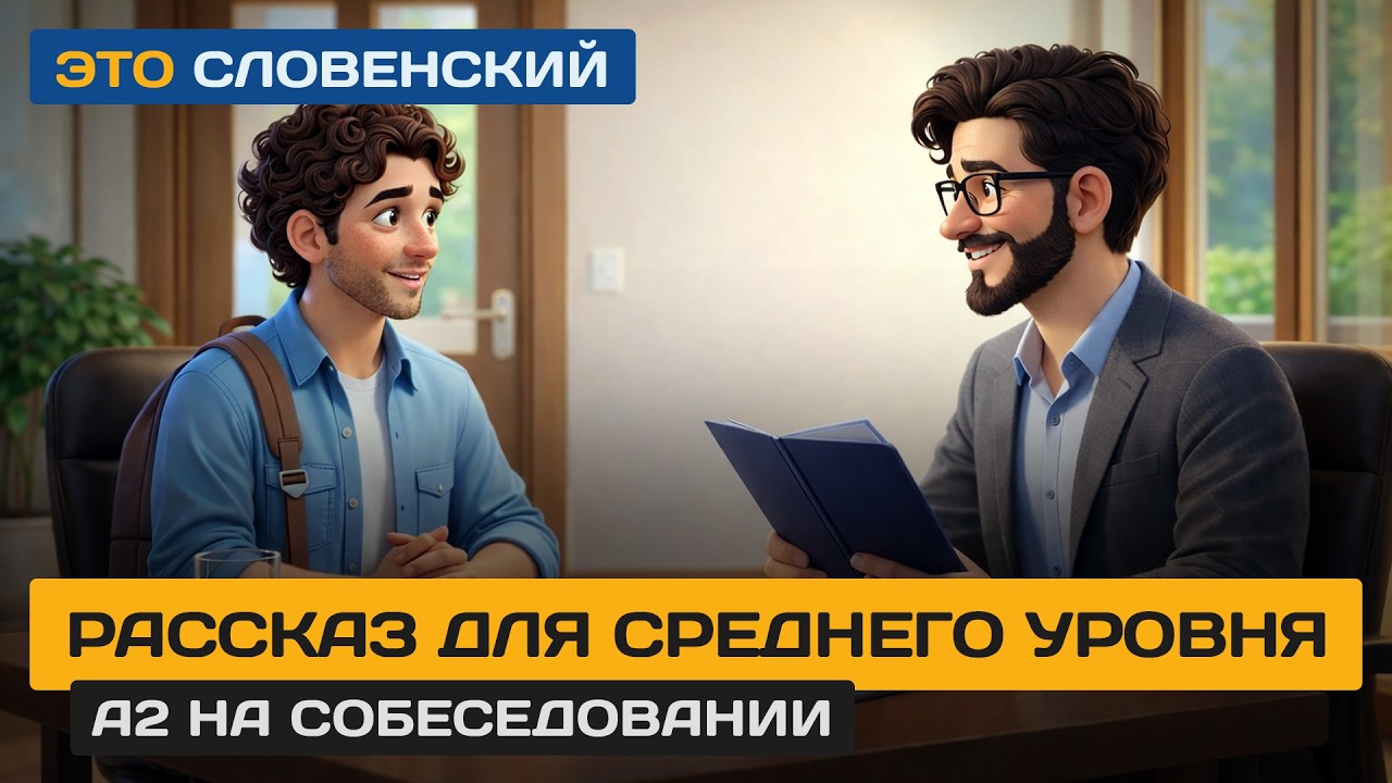 Начни понимать словенский уровня B1 на слух | Методика с быстрым результатом