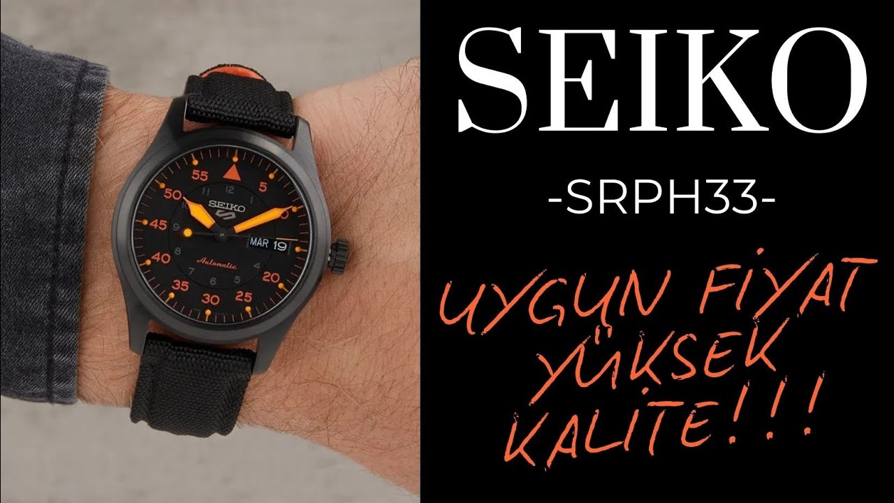 SEIKO SRPH33 MILITARY OTOMATİK SAAT İNCELEMESİ (İLK  OTOMATİK SAATİNİ ARAYANLAR İÇİN) #watch #seiko