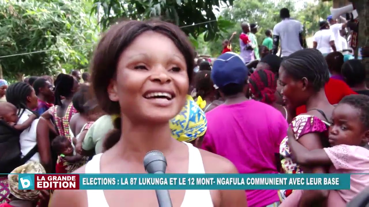 87 Lukunga Mamy Kanku et 12 Mont Ngafula Guy Ntoto communient avec leur base