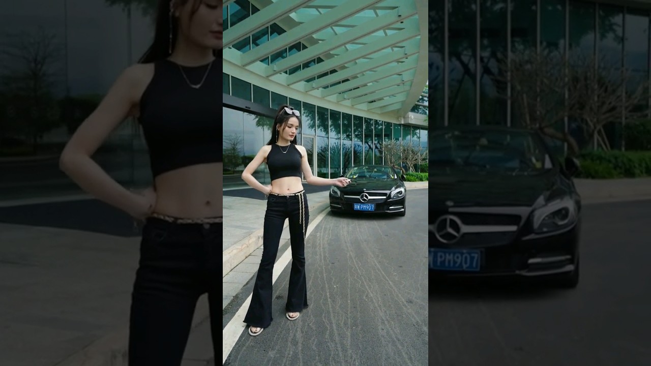 Mercedes-Benz SL Class Convertible Immersive experience  #shorts