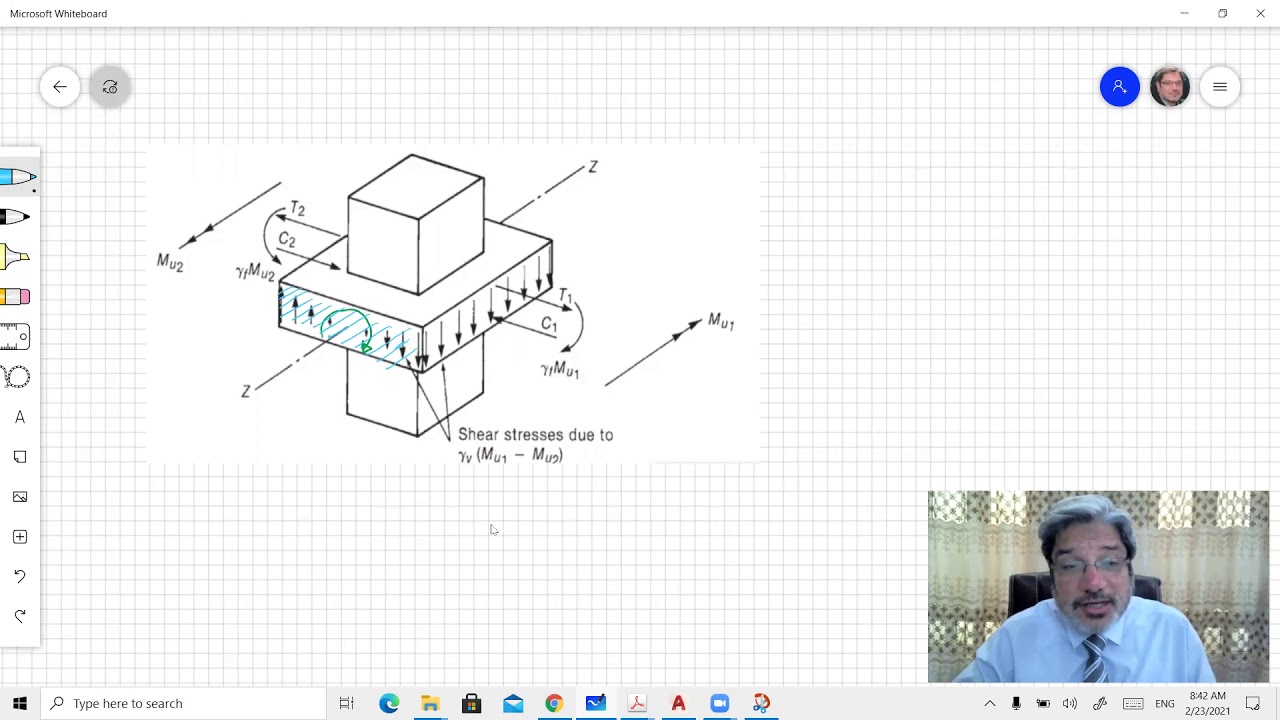 Lecture 23 02 21 Moment Transfer from Slab to Column