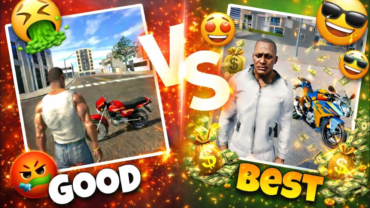 INDIAN BIKES DRIVING 3D VS INDIAN CAR BIKE DRIVE GTIV❤️ || 295Gamer ||