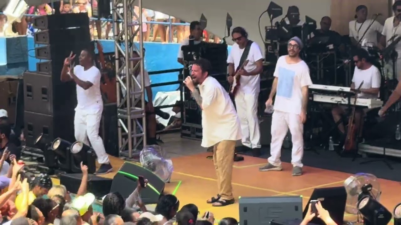 Saulo Fernandes faz show gratuito no parque da cidade - salvador/ba 05/1/25 #saulofernandes #pipoca