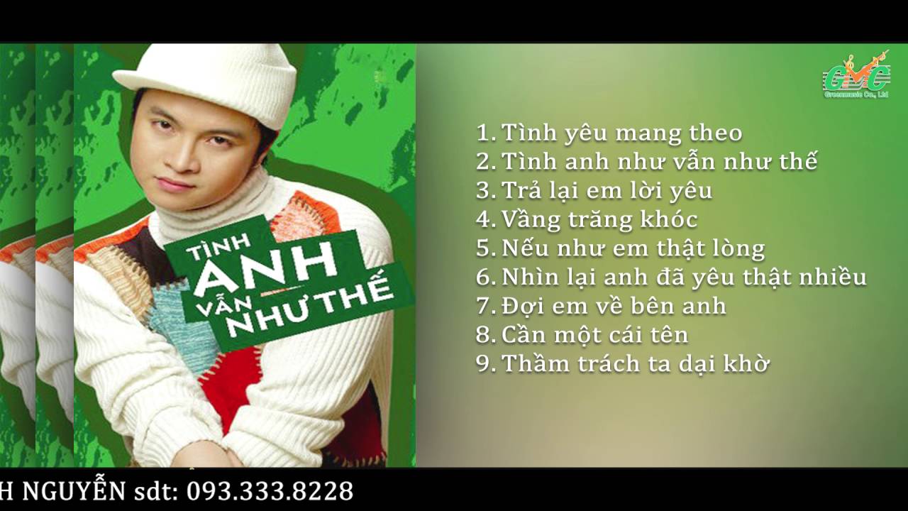 Nhật Tinh Anh -  Album VẦNG TRĂNG KHÓC ,hay nhất 8x