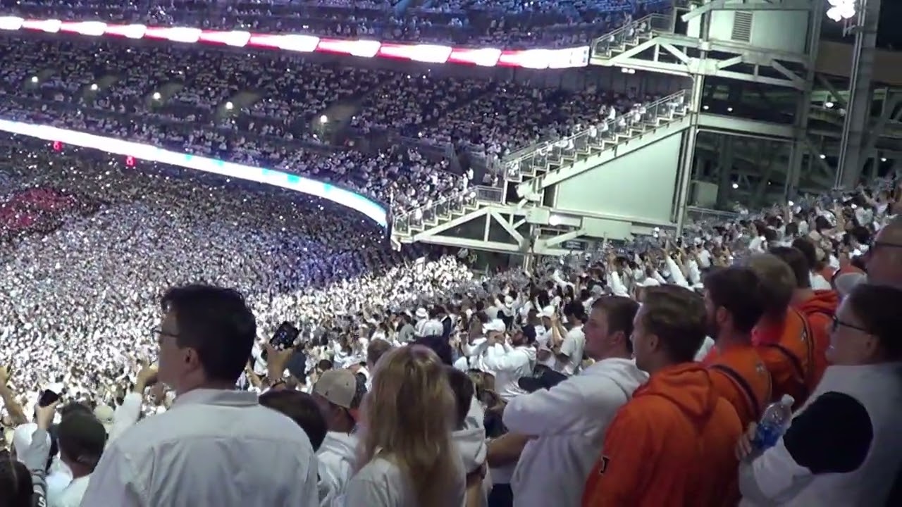 Dont stop believing.  Penn State version.