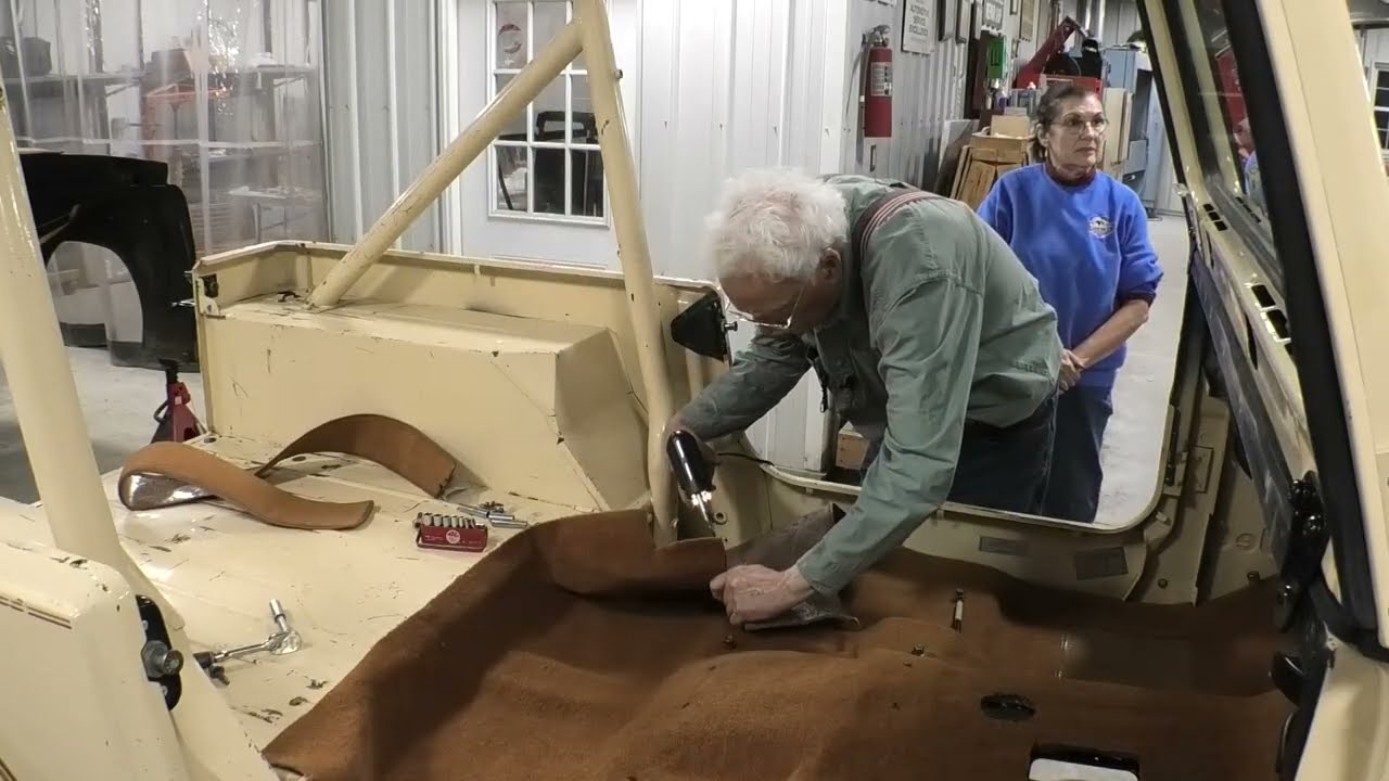 Ковер, Jeep CJ7 1982 года