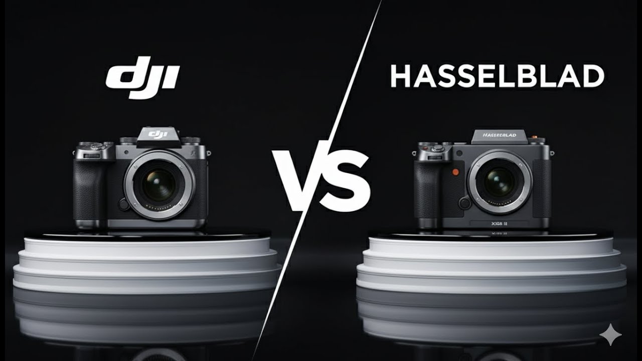 DJI 1st Mirrorless vs Hasselblad X2D II – The Battle That Changes Everything!