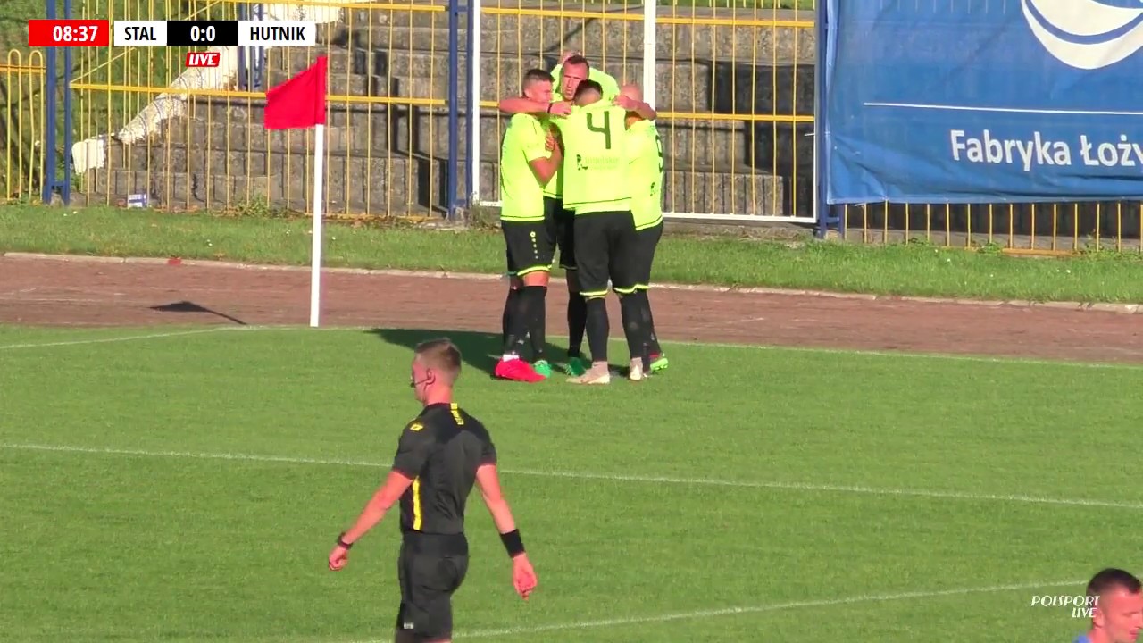 Stal Kraśnik - Hutnik Kraków (highlights) 20.10.2019