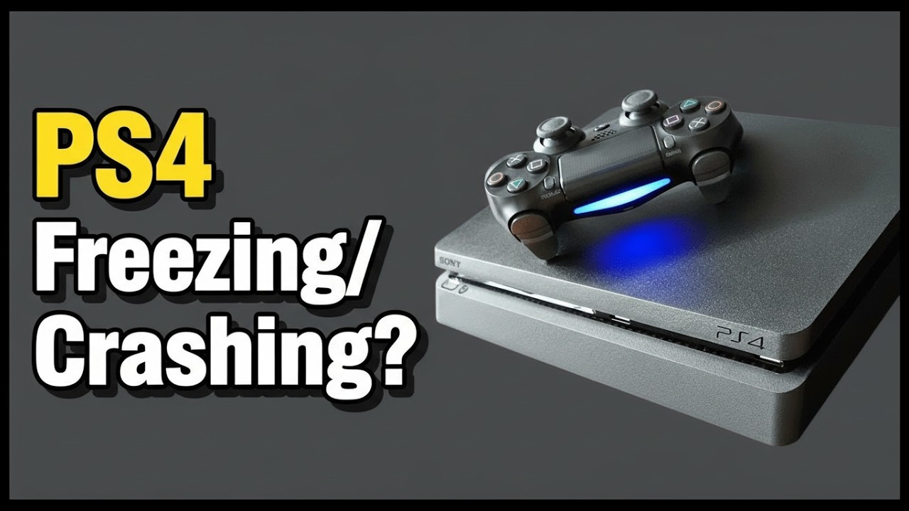 PS4 Game Freezing or Crashing? Fix PS4 Games Freezing & Crashing in Minutes!