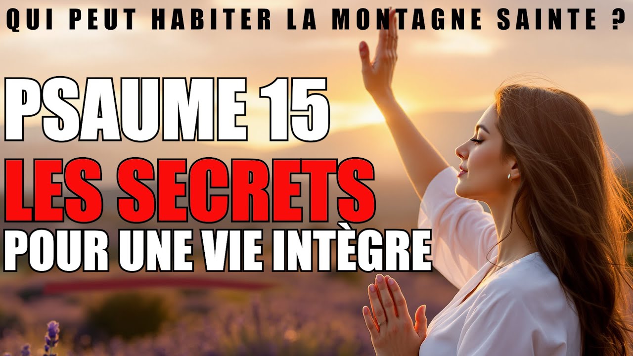 Les Secrets pour une Vie Int&egrave;gre et une Communion Profonde avec Dieu | Psaume 15