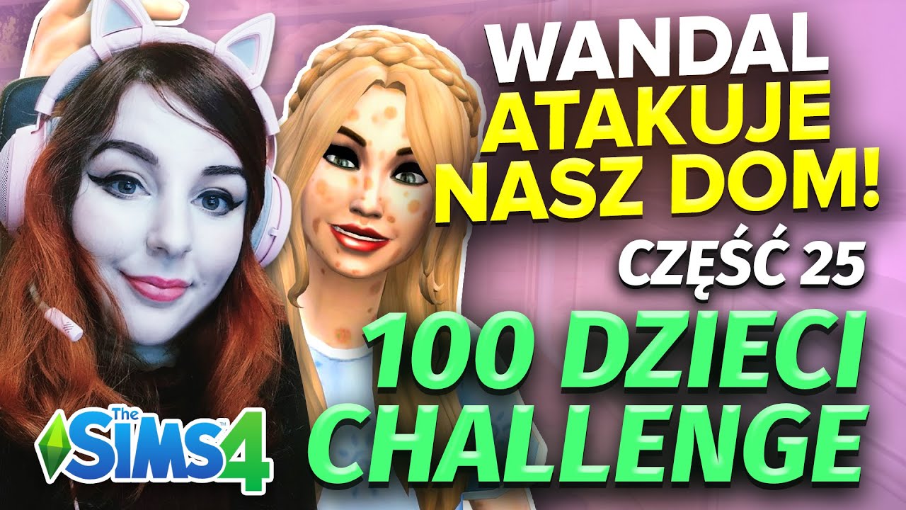 Bandyta i zbuntowane bliźniaczki! 100 dzieci challenge