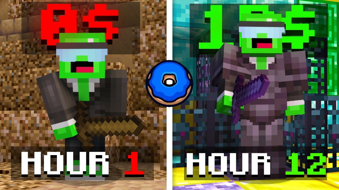 I Survived 12 Hours Of Skyblock On Minecrafts Biggest SMP, Heres What Happened