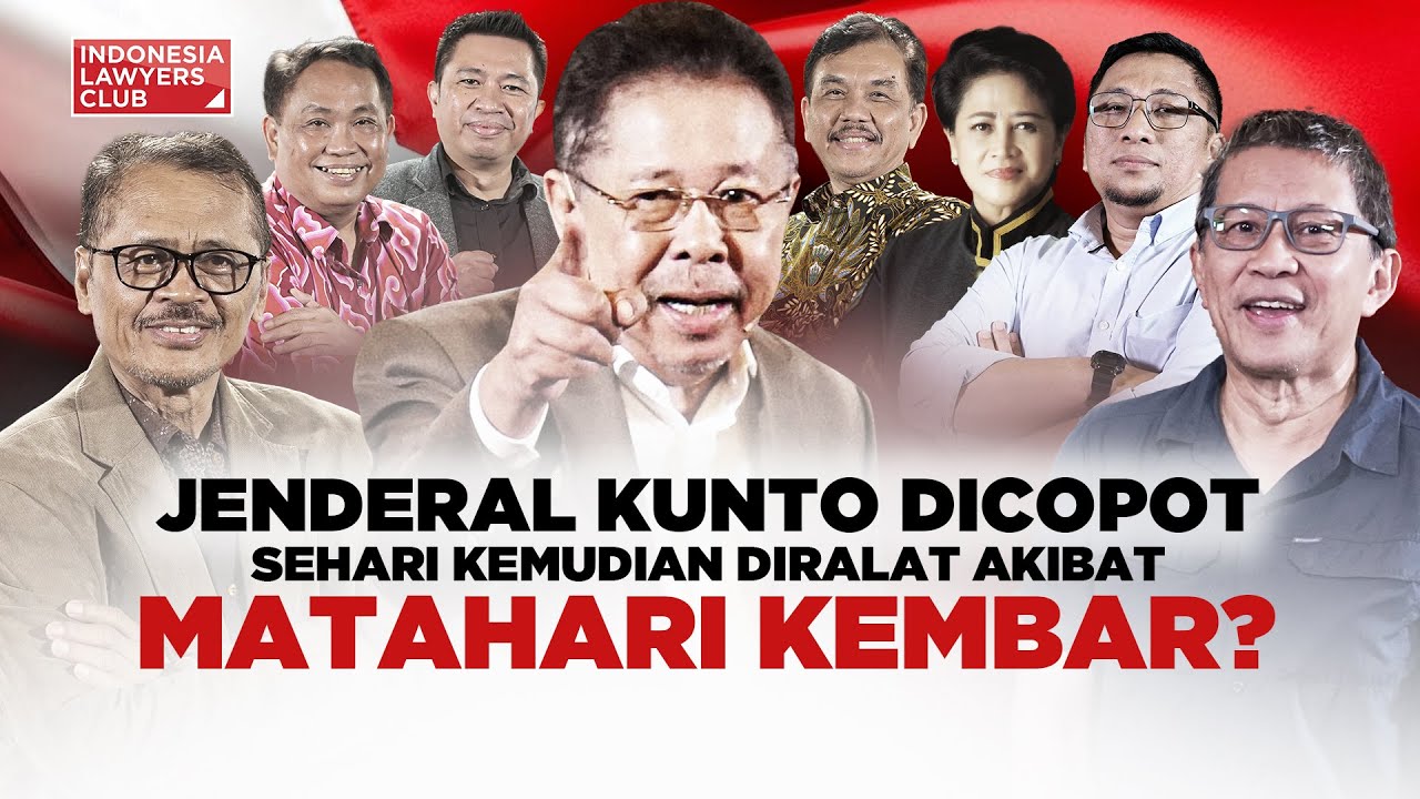 [FULL] JENDERAL KUNTO DICOPOT, SEHARI KEMUDIAN DIRALAT. // AKIBAT MATAHARI KEMBAR?