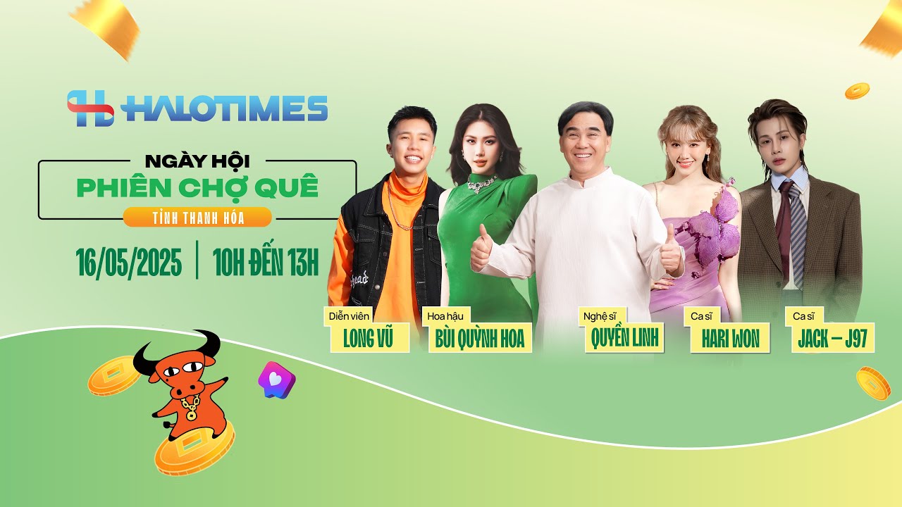 Giao Lưu Nghệ sĩ Quyền Linh, Hariwon, Bùi Quỳnh Hoa, Long Vũ, Jack-J97 Khám Phá Sản Vật Thanh Hóa