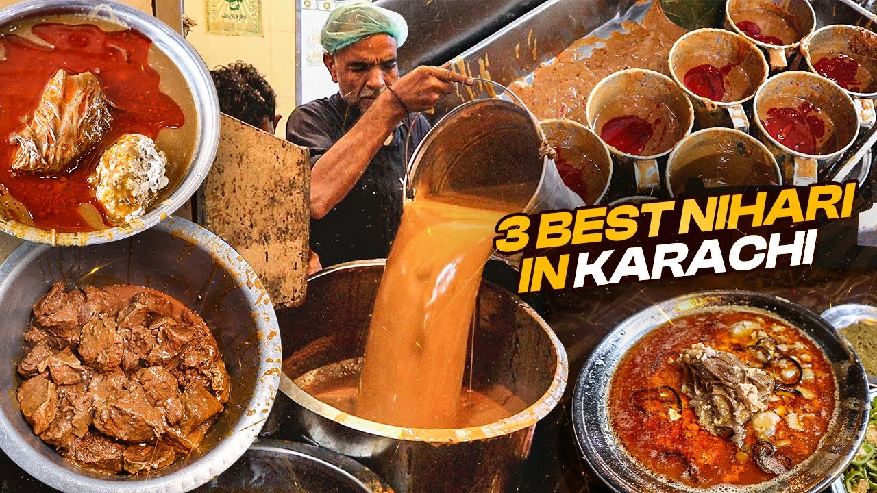 JAVED NIHARI VS ZAHID NIHARI VS SABIR NIAHRI | Karachi Street Food | Best Nihari in Karachi