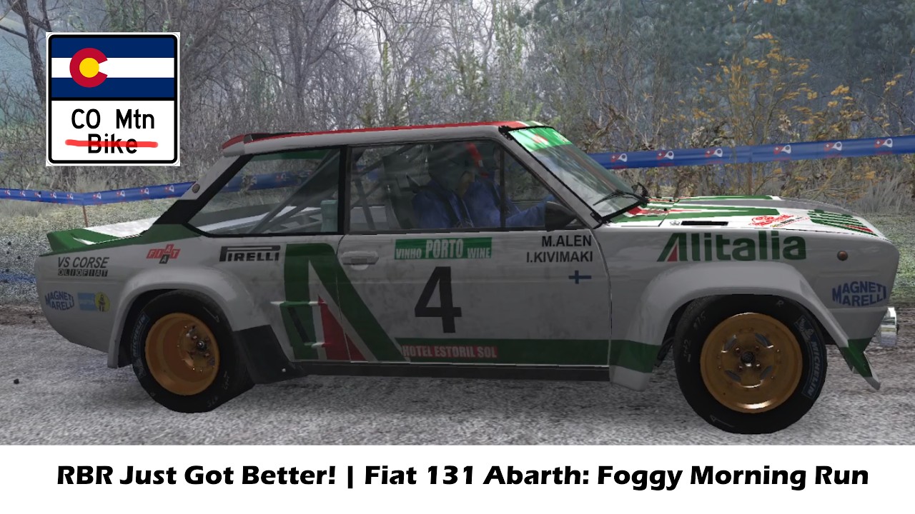 RBR Just Got Better! | Fiat 131 Abarth: Foggy Morning Run (April 2026 RSF Update)
